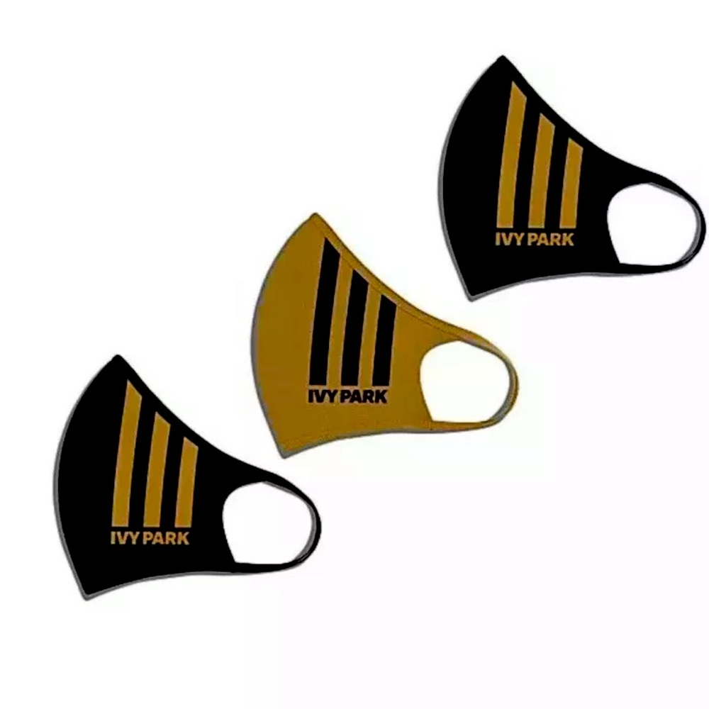 Ivy Park x Adidas face masks 3 pack Drip 2.2 black